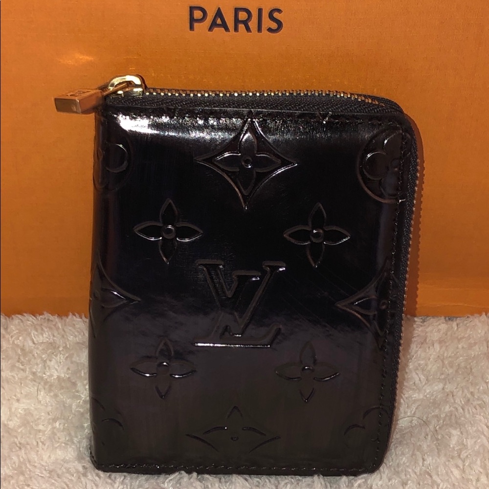 Louis Vuitton Monogram Vernis Compact Wallet